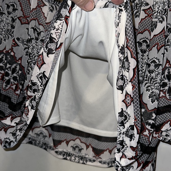 Hearts of Palm Opposites Attract Group Lined Top NWT SZ 2X - Picture 7 of 9